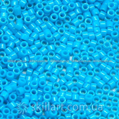 Бисер DB-725 Miyuki Delica Beads 11/0 (натуральный, голубой)